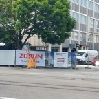 Ulm Abriss Justizhochhaus Olgastrasse Mai 2017