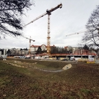 Ulm, Quartier Safranberg. Februar 2021