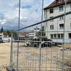 Ulm, Neubau, Medienhaus, Olgastraße, Juli 2022