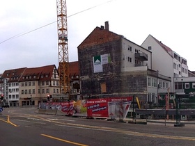 Wohn und Geschäftshaus  Frauenstraße - Neue Straße - Schlegelgasse Januar 2013