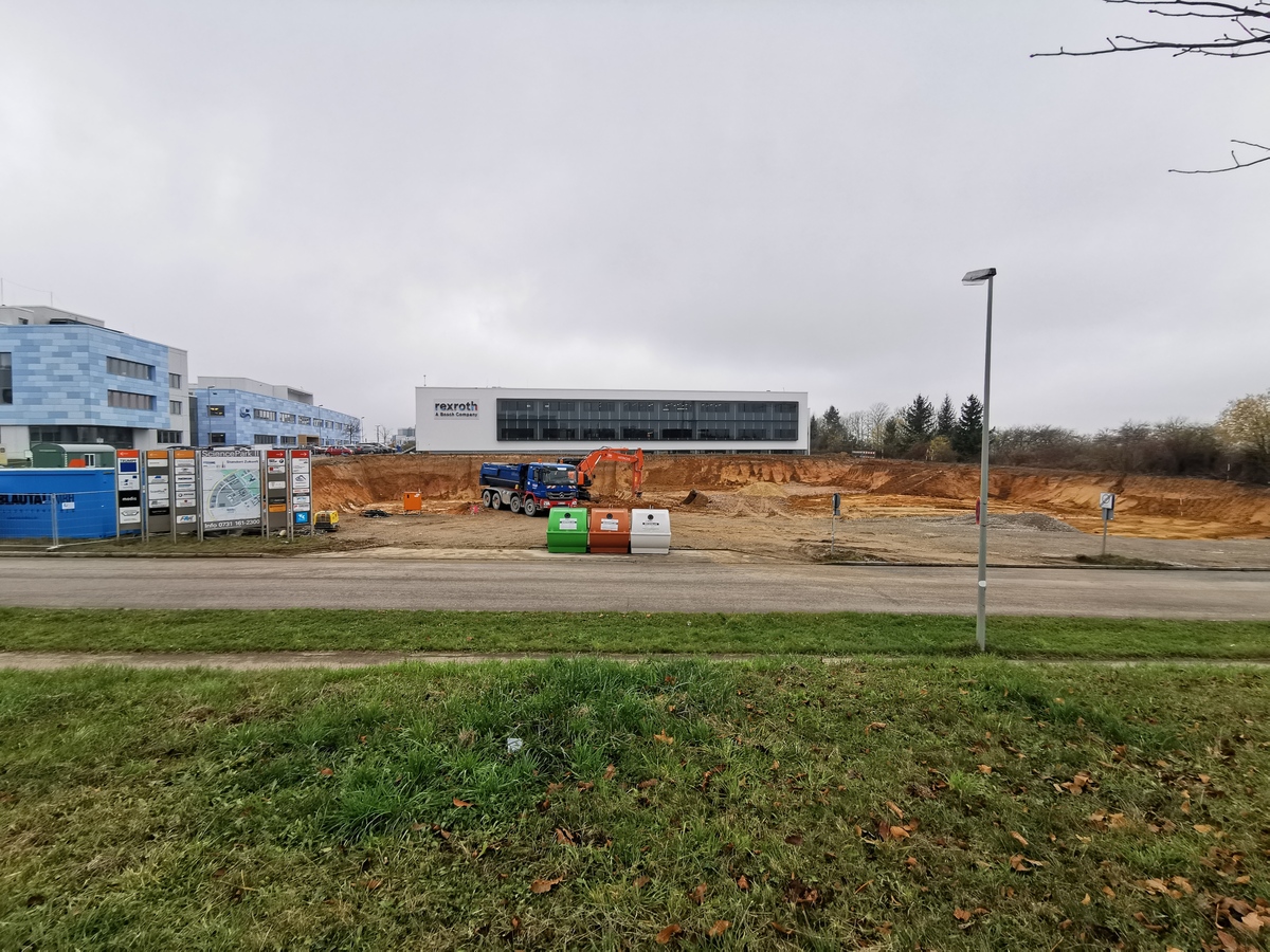 Neubau Bosch Rexroth Lise Meitner Strasse Eselsberg Bauforum Ulm