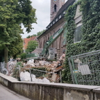 Ulm Bismarckring Neues Gemeindehaus für die Reformationsgemeinde Juli 2014 (2)