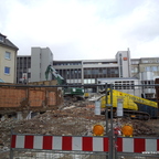 Ulm Wohn- und Einkaufsquartier Sedelhöfe  Abriss der Bestandsbebauung April 2013 (3)