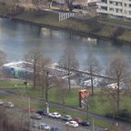 Ulm Donau Restaurantschiff Januar 2014